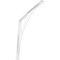 Ekena Millwork Legacy Steel Bracket, White Primer 2"W x 24"D x 24"H BKTM02X24X24LEPWH - alternate 1